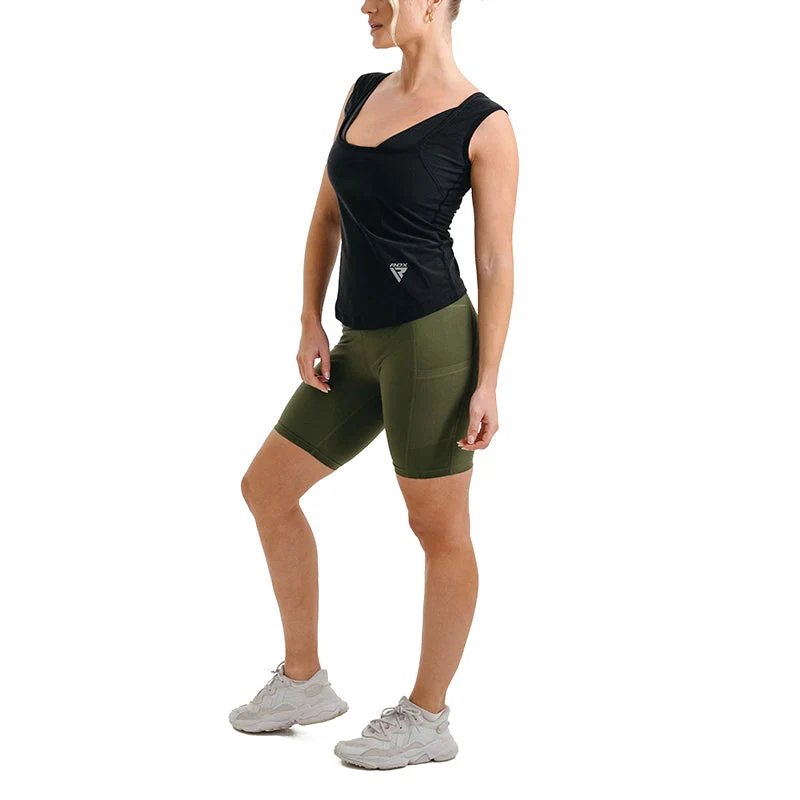 RDX W1 Damen SchweiŸ Kurze Hose
