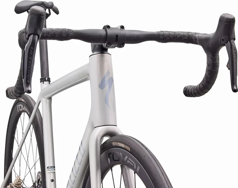 Specialized Aethos 2 Expert DI2 Rennrad Diamant 28" Dolomite Metallic/Shadow Silver