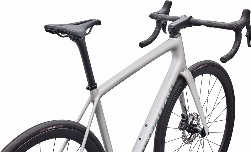 Specialized Aethos 2 Expert DI2 Rennrad Diamant 28" Dolomite Metallic/Shadow Silver