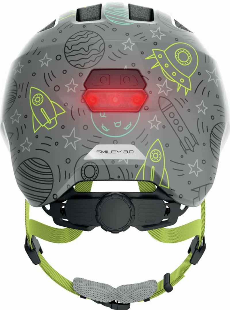 Abus Smiley 3.0 LED Kinder-Helm grey space