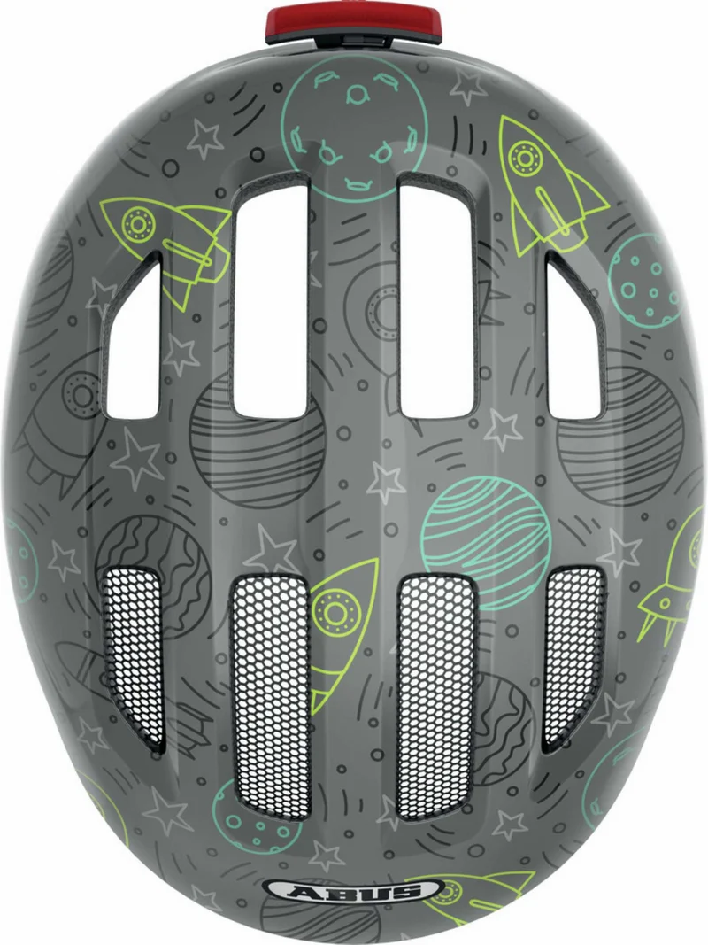 Abus Smiley 3.0 LED Kinder-Helm grey space