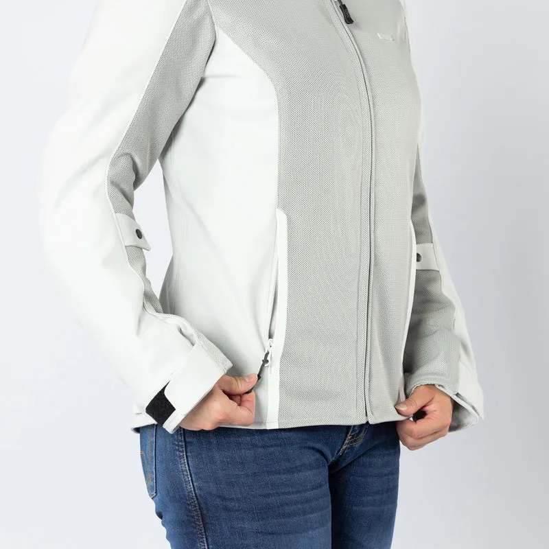Damen Oxy-Air Jacke hellgrau