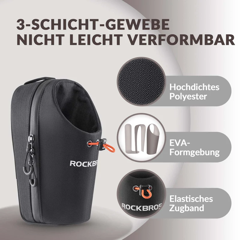 Lenkertasche Flaschentasche Trinkflaschenhalter Multifunktionales Design