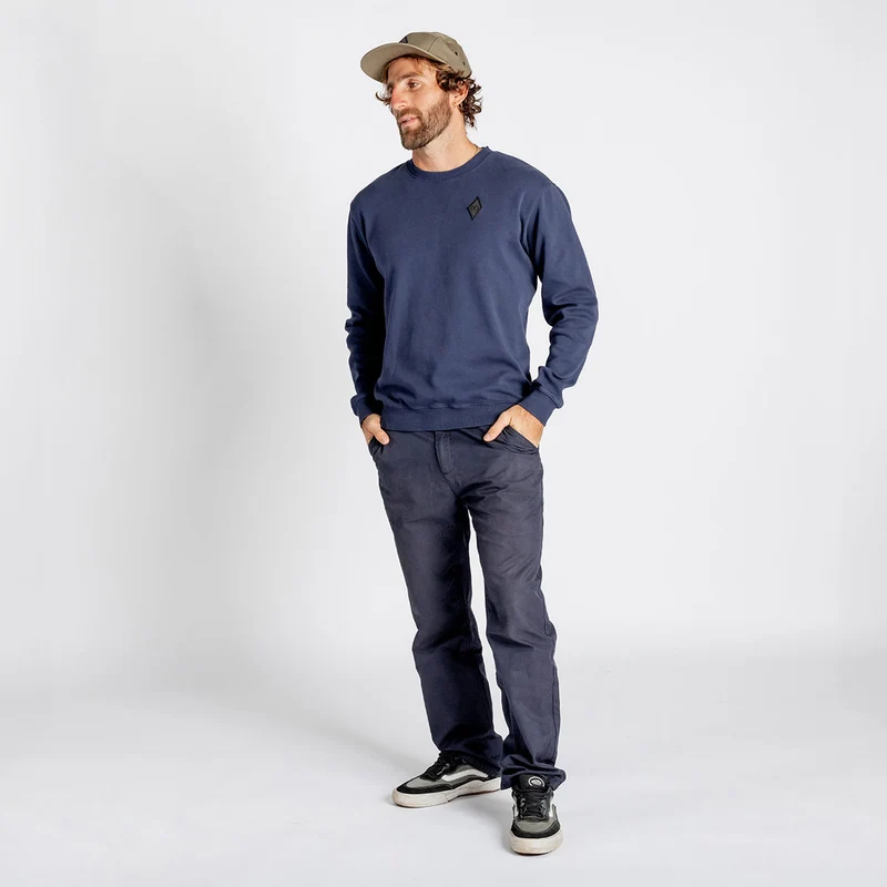 Rhombus Organic Sweater marine
