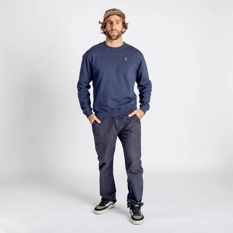 Rhombus Organic Sweater marine