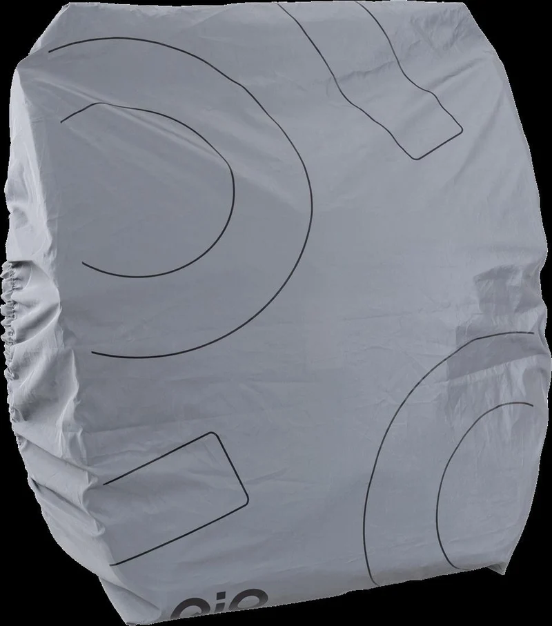 QIO Regenschutzhaube für Körbe und Kisten