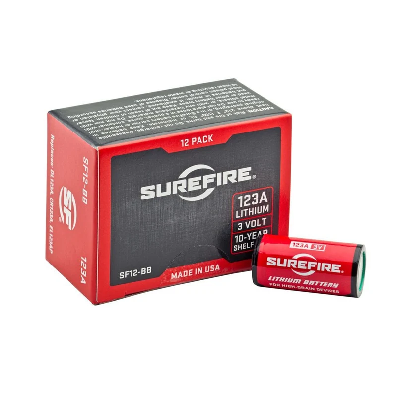SureFire - 123A Lithium-Batterien 72er-Pack