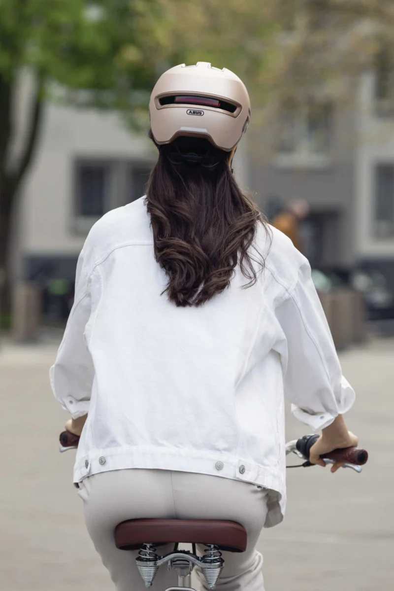 Abus Hud-Y Helm champagne gold