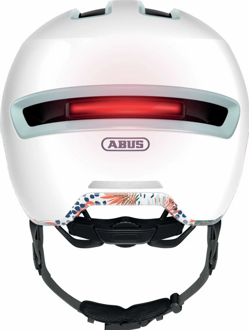 Abus Hud-Y Helm flower white