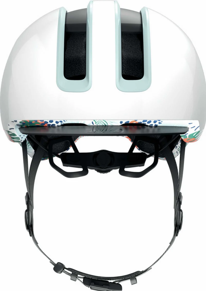Abus Hud-Y Helm flower white