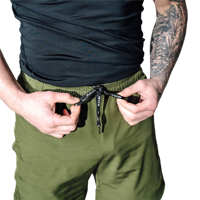 T16 2-in-1-Kompressions-MMA-Shorts