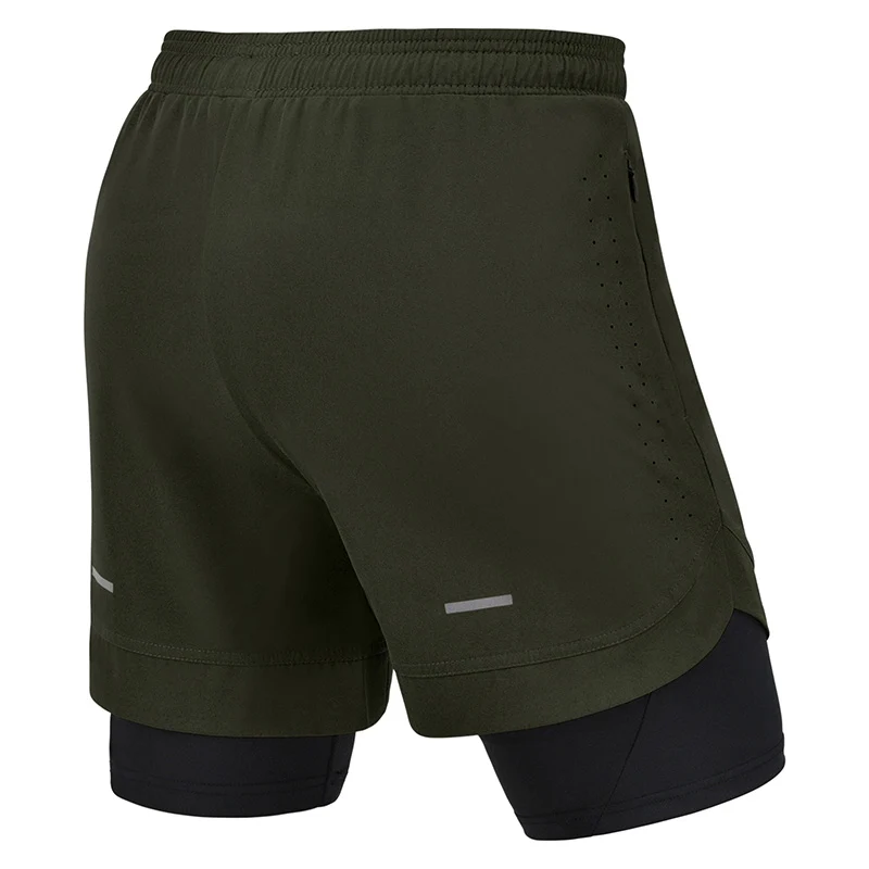 T16 2-in-1-Kompressions-MMA-Shorts