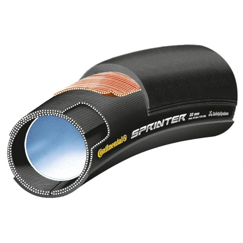 Continental Sprinter Tubular schwarz