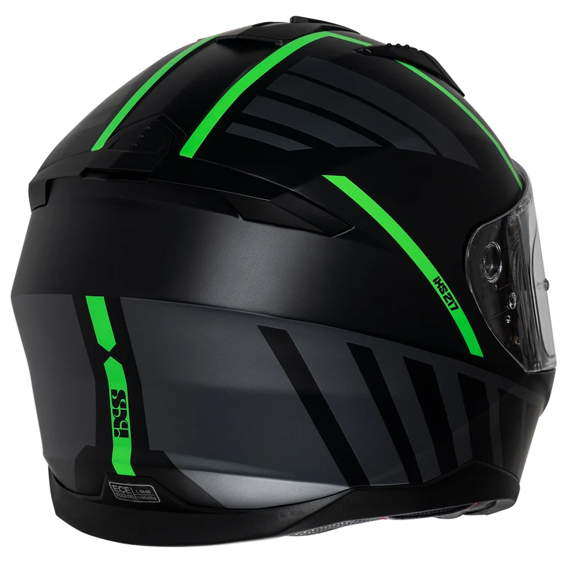 Integral Helm iXS217 2.0 schwarz matt-grün neon