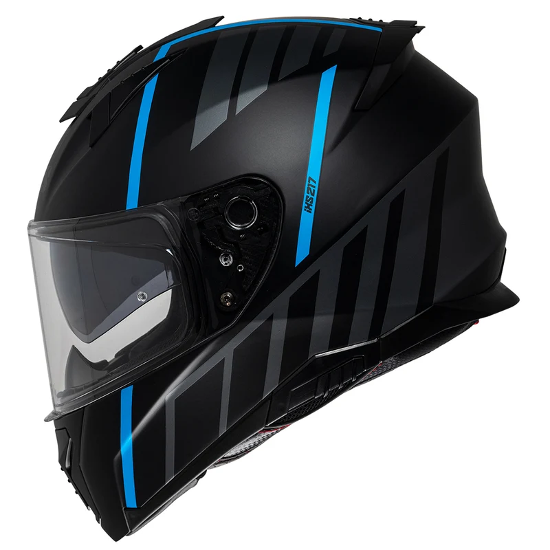 Integral Helm iXS217 2.0 schwarz matt-hell blau