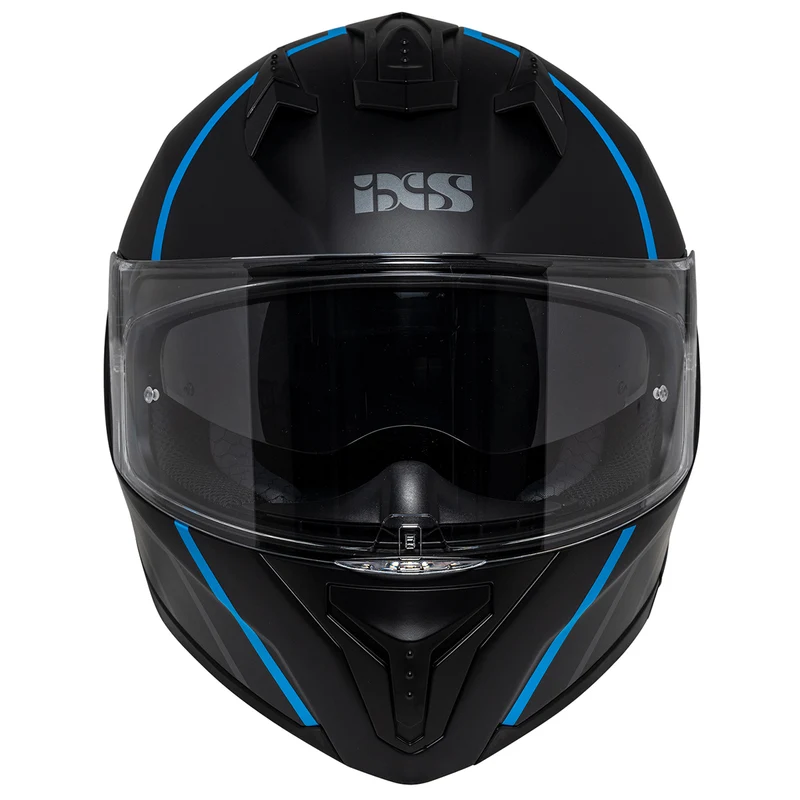 Integral Helm iXS217 2.0 schwarz matt-hell blau