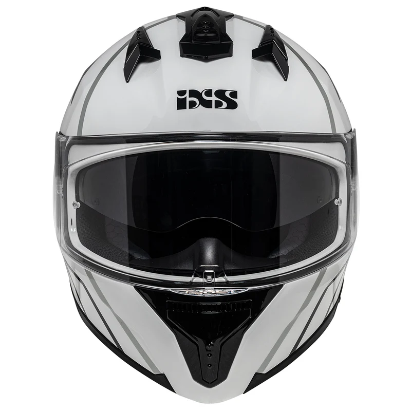 Integral Helm iXS217 2.0 weiss-schwarz