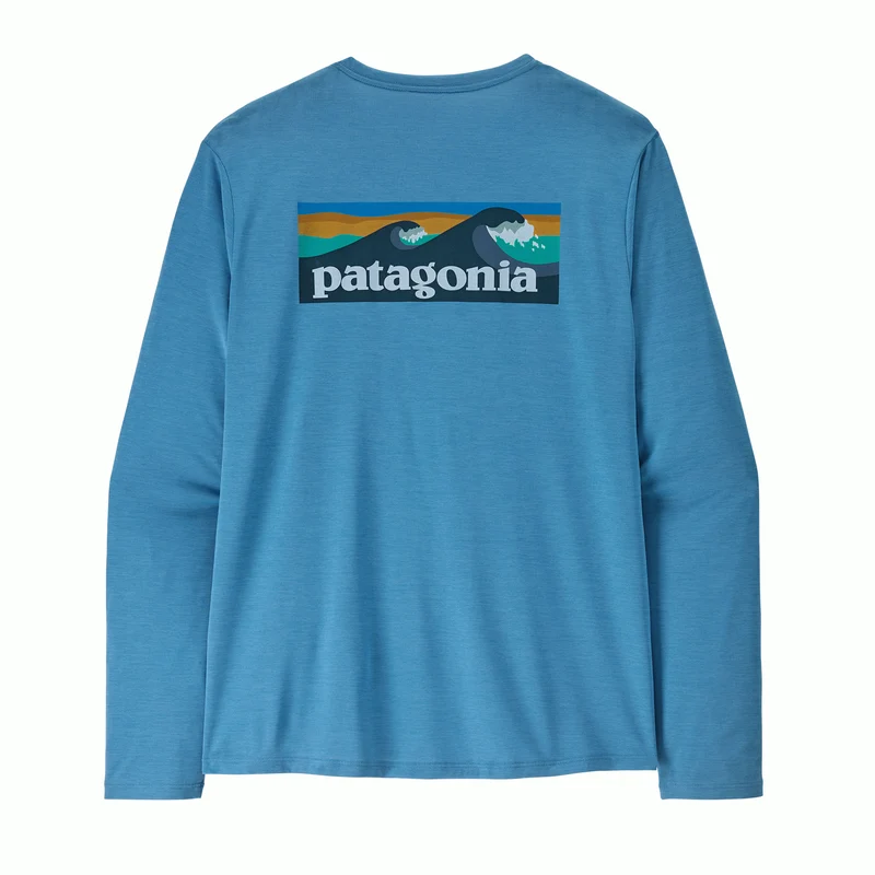 M's L/S Cap Cool Daily Shirt - Boardshort Logo