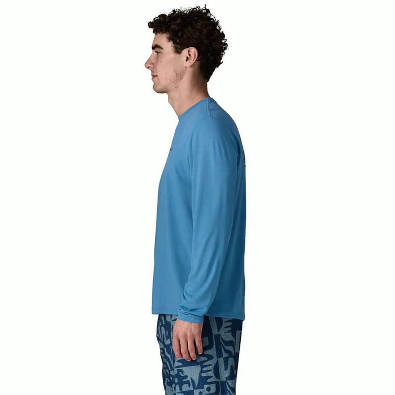 M's L/S Cap Cool Daily Shirt - Boardshort Logo