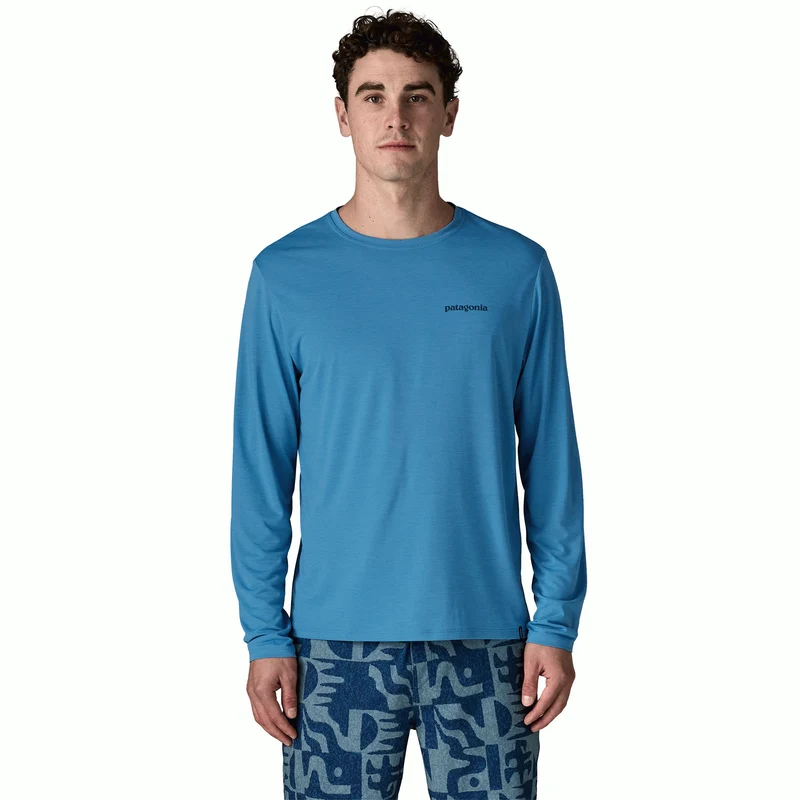 M's L/S Cap Cool Daily Shirt - Boardshort Logo