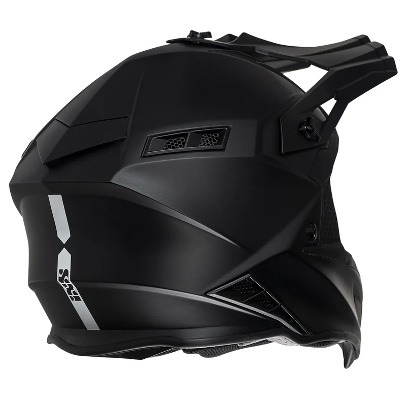 Motocross Helm iXS189FG 1.0 schwarz matt