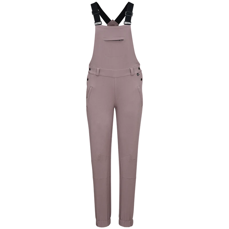 Women's Carve Latzhose taupe