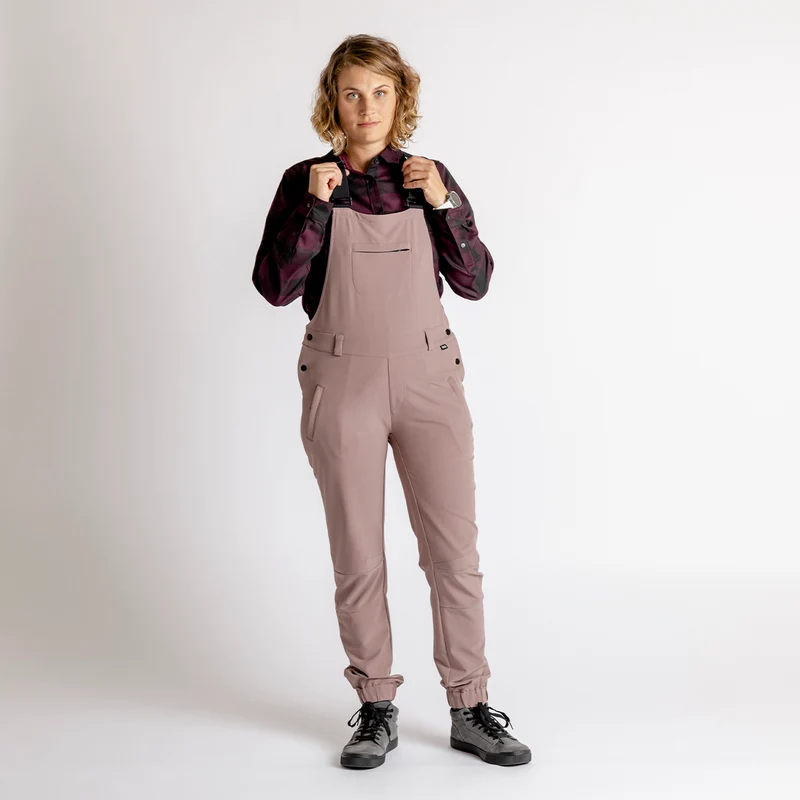 Women's Carve Latzhose taupe