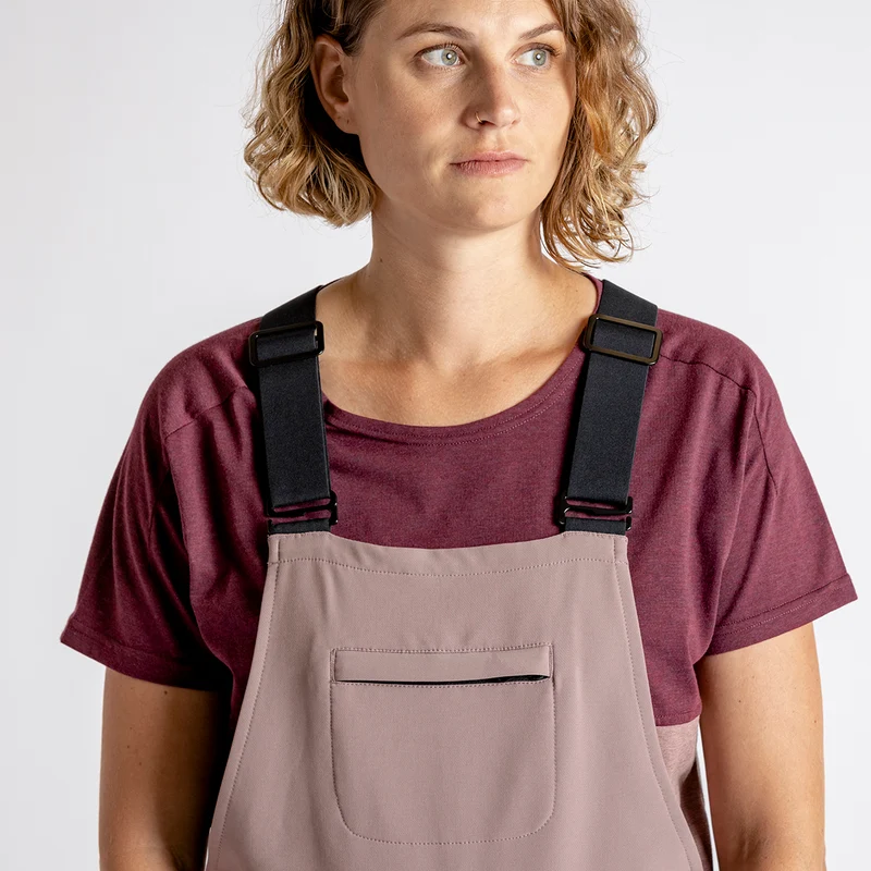 Women's Carve Latzhose taupe
