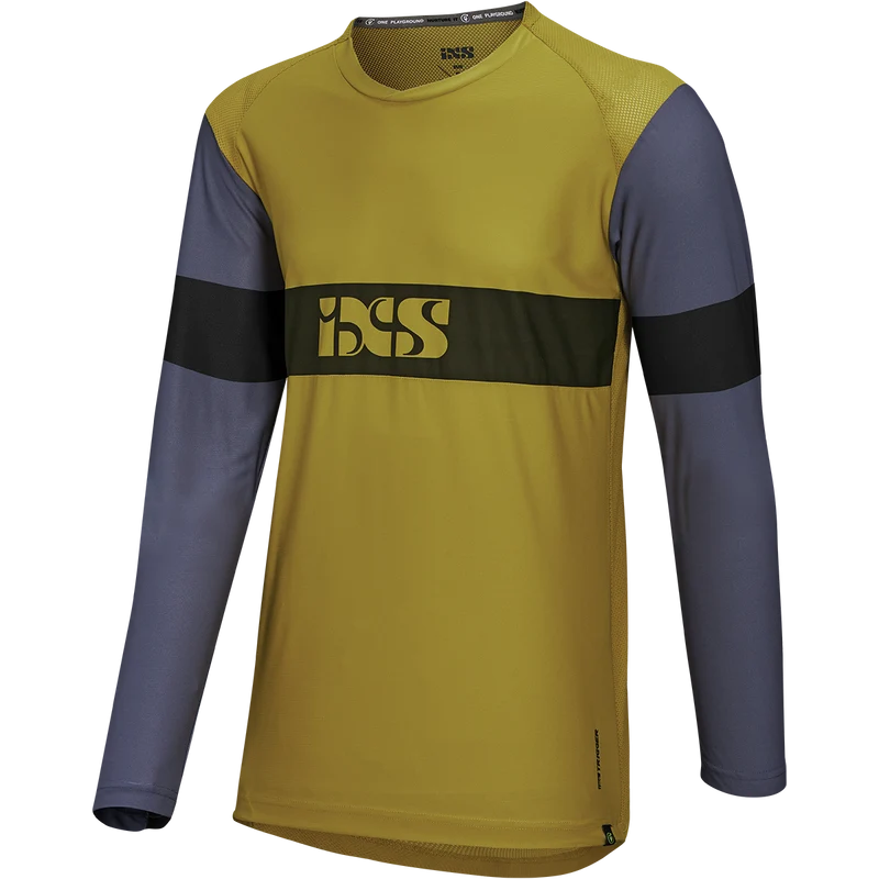 Kids Trigger EVO Long Sleeve Jersey acacia-charcoal