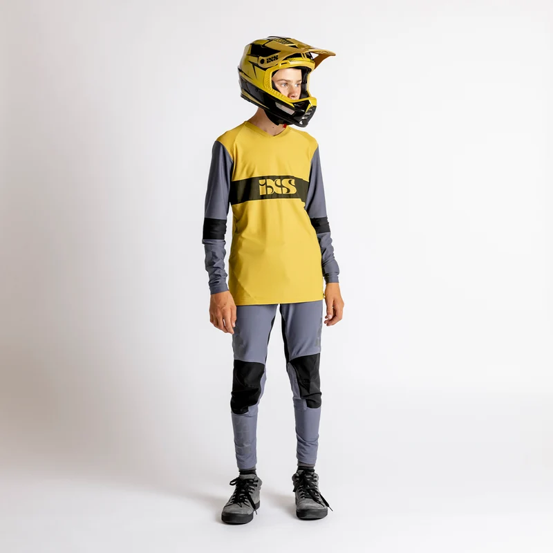 Kids Trigger EVO Long Sleeve Jersey acacia-charcoal
