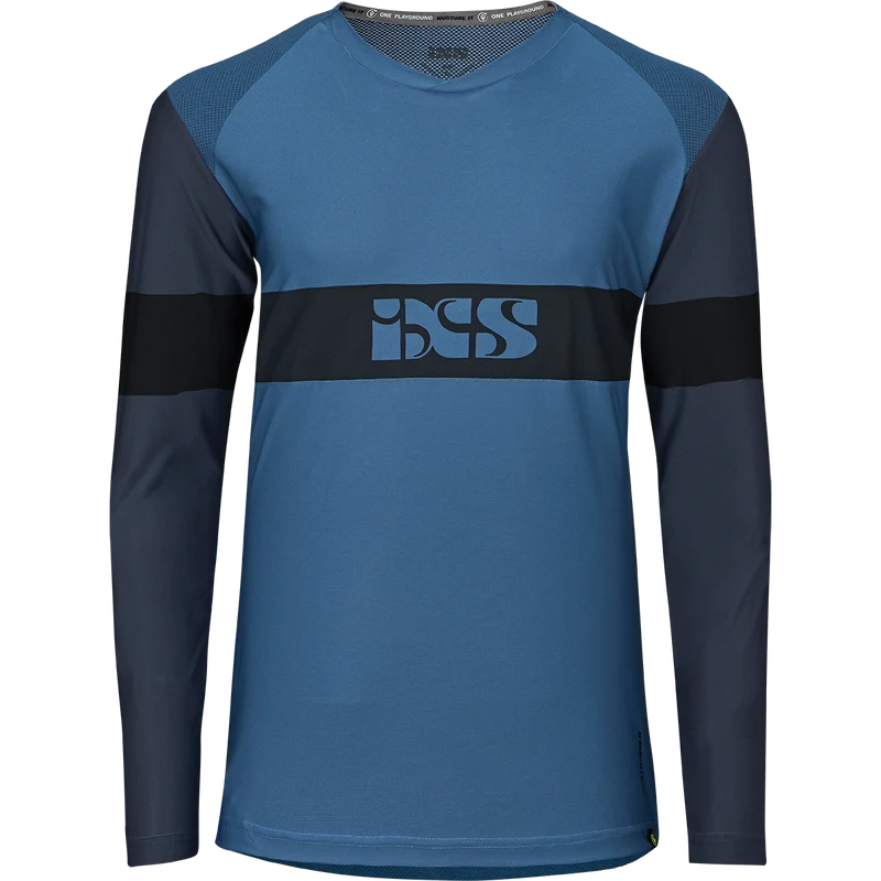 Kids Trigger EVO Long Sleeve Jersey storm-marine