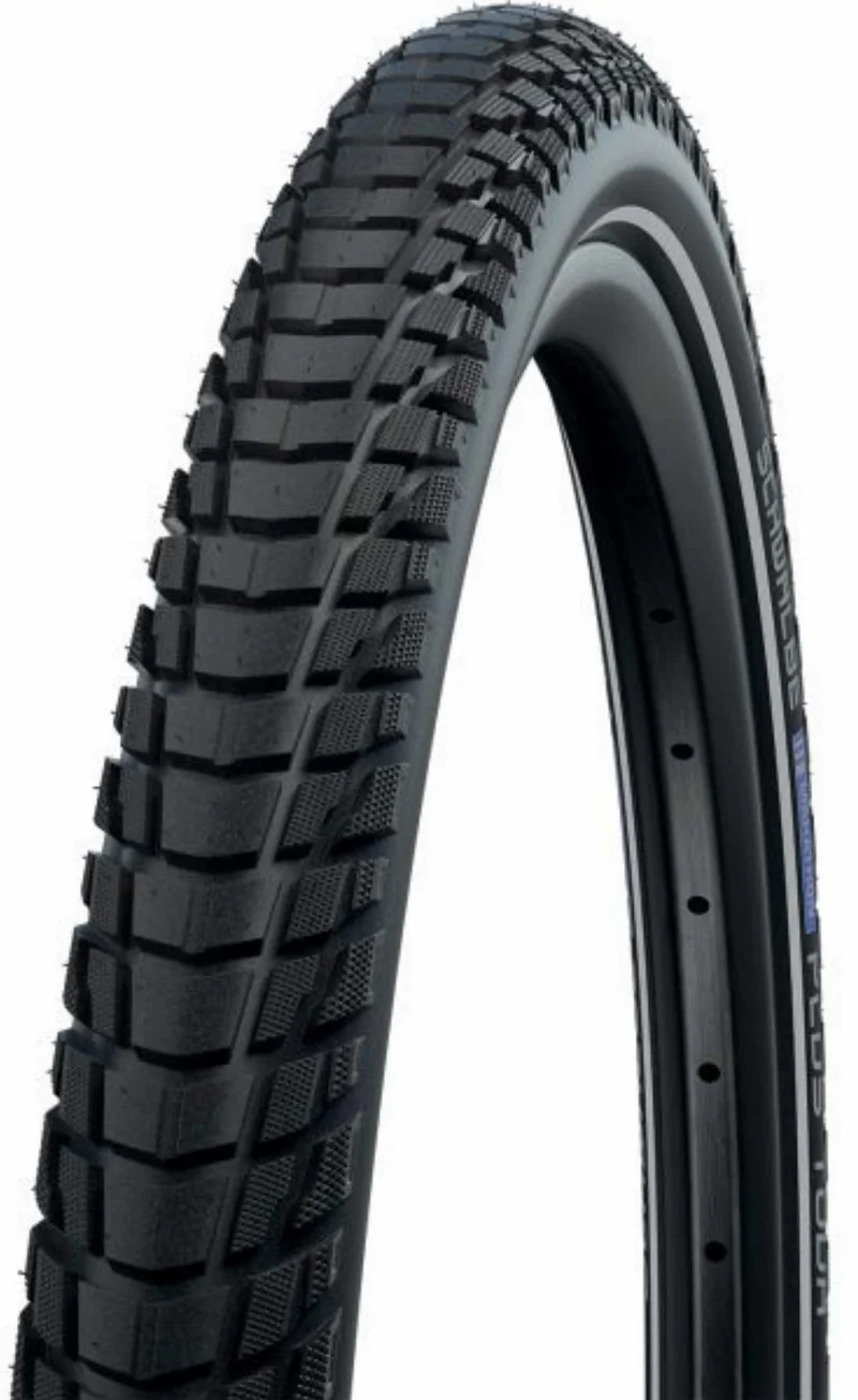 Schwalbe Marathon Plus Tour Smart DualGuard, Performance Line, Drahtreifen 27,5" Addix E black-reflex
