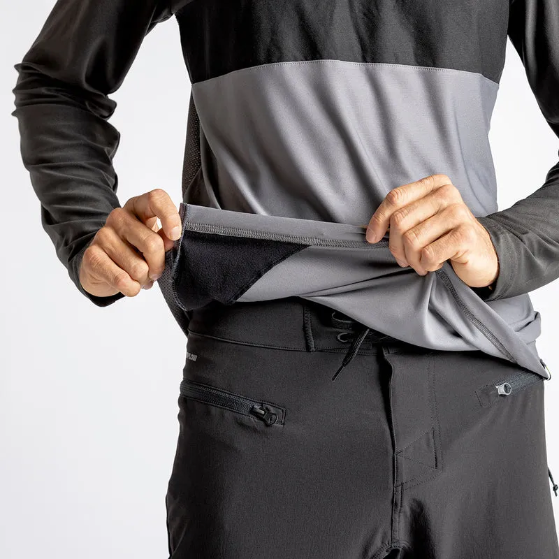 Flow XTG Long Sleeve Henley graphit-schwarz