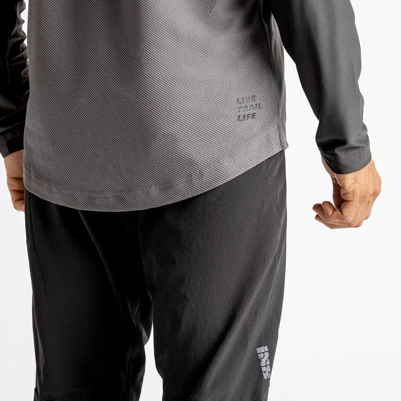 Flow XTG Long Sleeve Henley graphit-schwarz