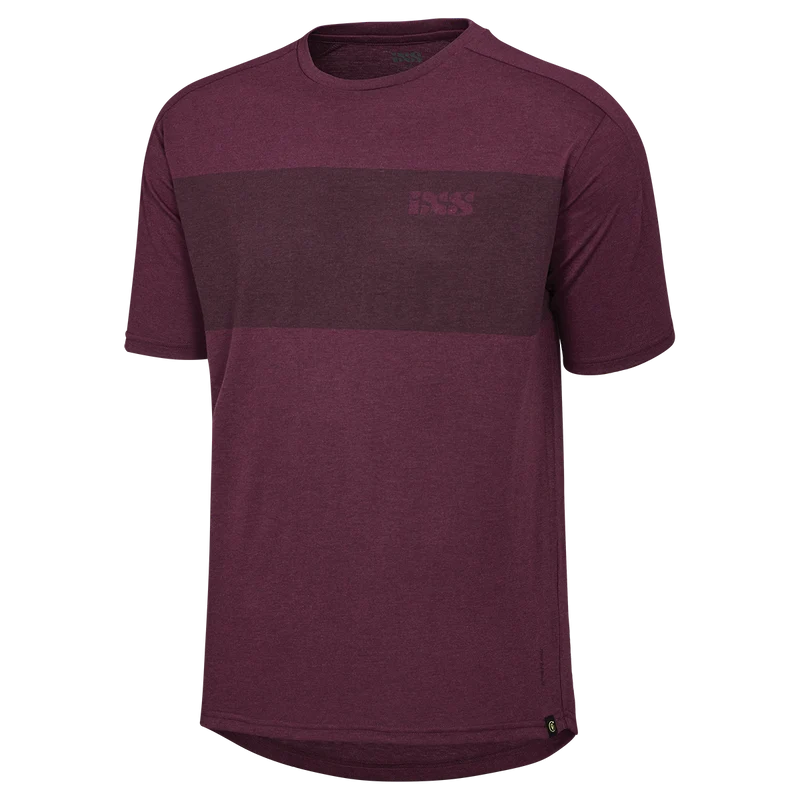 Kids Flow Censored Tech Tee raisin