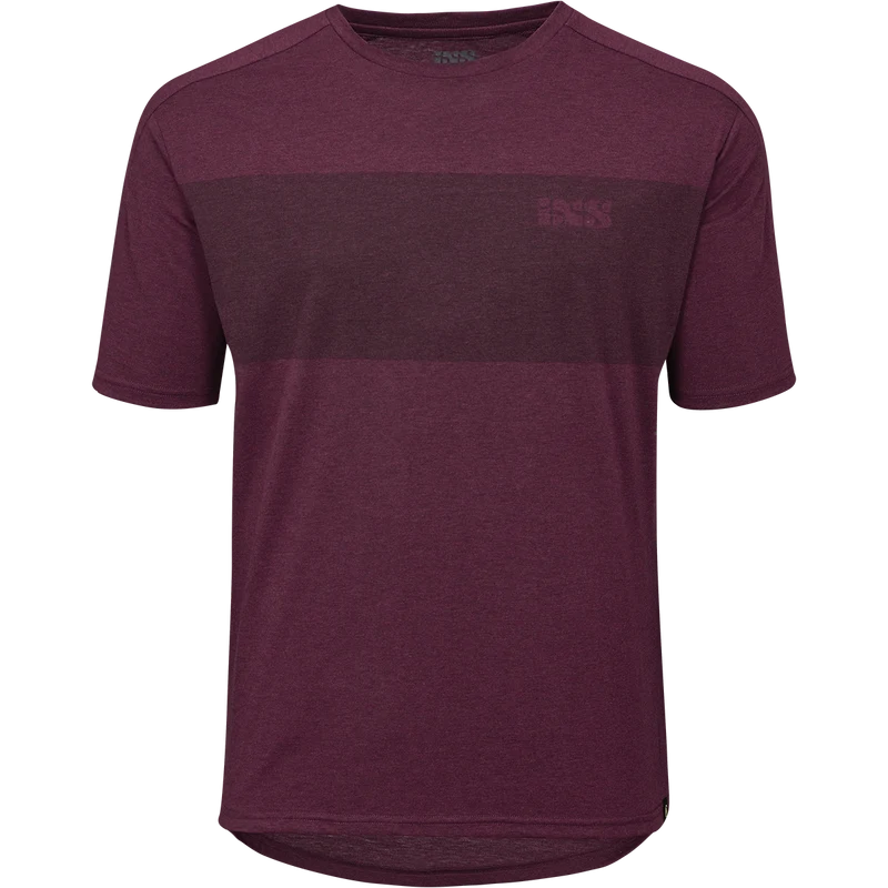 Kids Flow Censored Tech Tee raisin