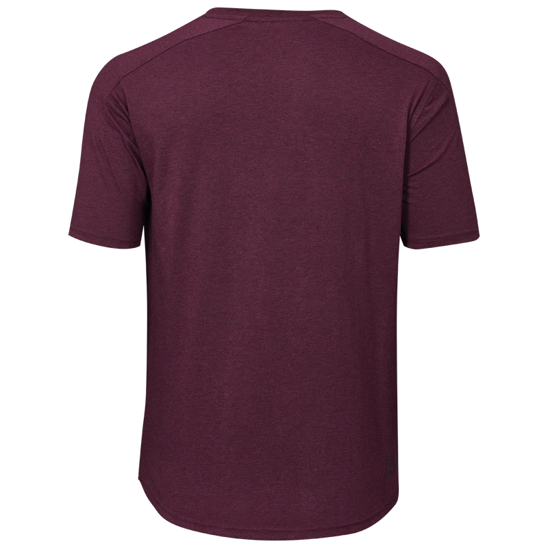 Kids Flow Censored Tech Tee raisin