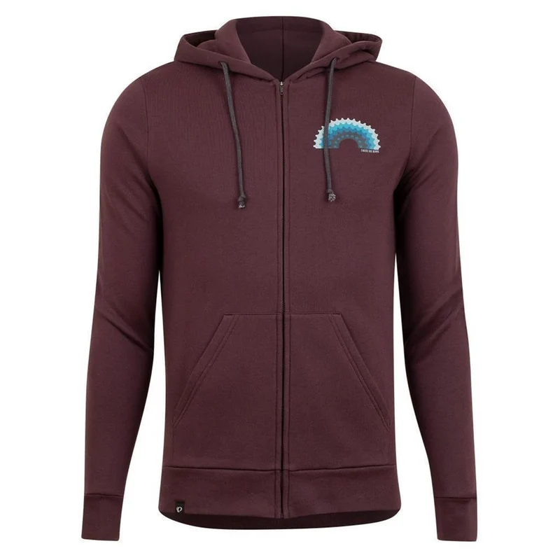 Pearl Izumi Go-To Graphic FZ Hoodie burgundy