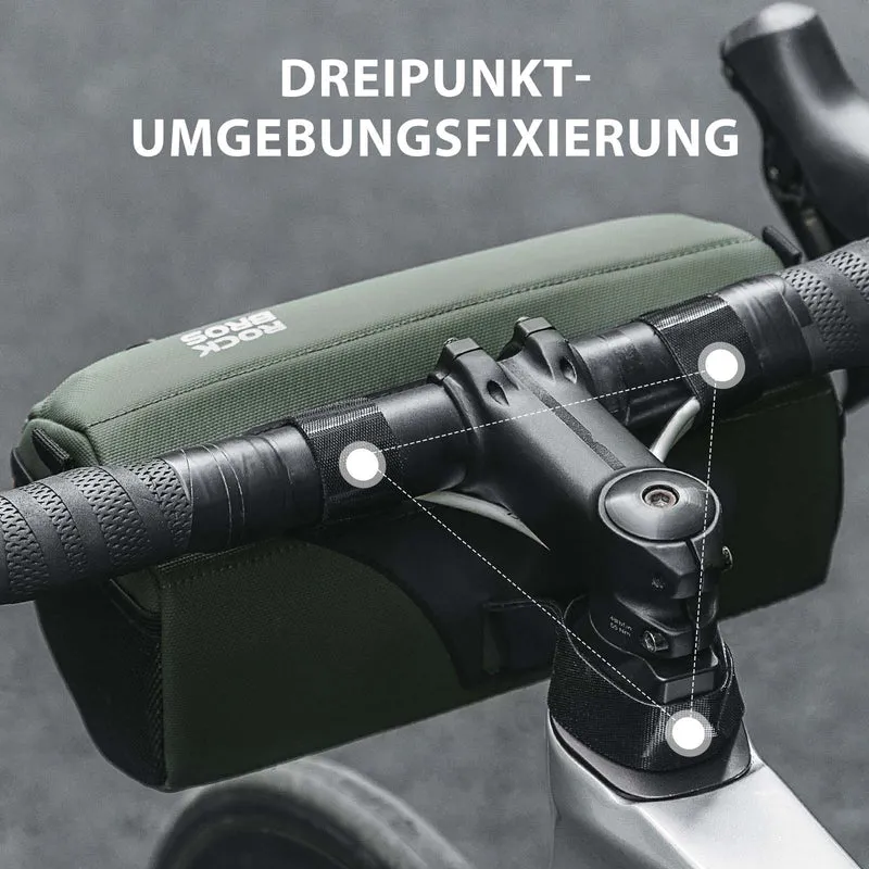 ROCKBROS Fahrradtasche Lenkertasche 2,2L mit Schultergurt in 6 Farben