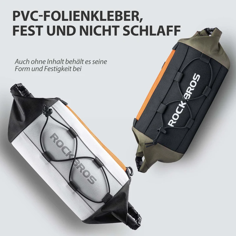 Fahrradtasche Lenkertasche Aufbewahrungstasche mit Schultergurt