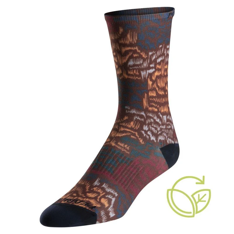 Pearl Izumi Pro Tall Sock schwarz/orange