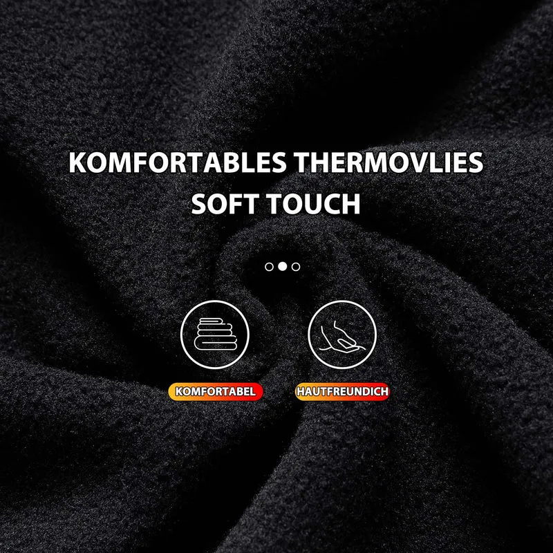 ROCKBROS Winter Skimaske Vlies Balaclava für Frauen und Männer Schwarz Grün