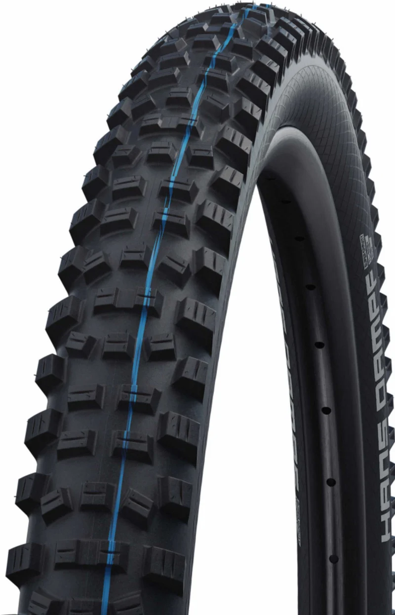 Schwalbe Hans Dampf Super Trail, Evolution Line, TLE, SnakeSkin Faltreifen 27,5" Addix SpeedGrip schwarz 60-584
