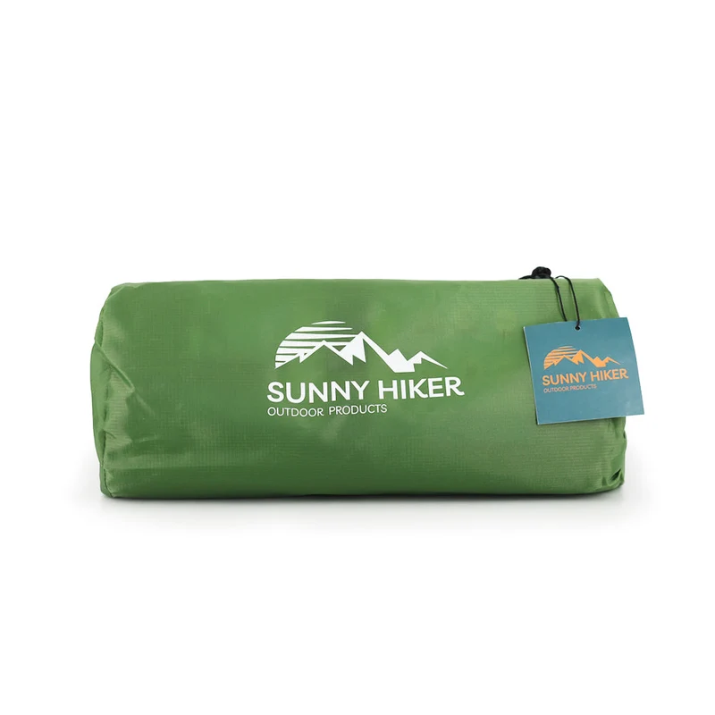 Sunny Hiker - Komfort Matten mit Fußpumpe // Schwarz