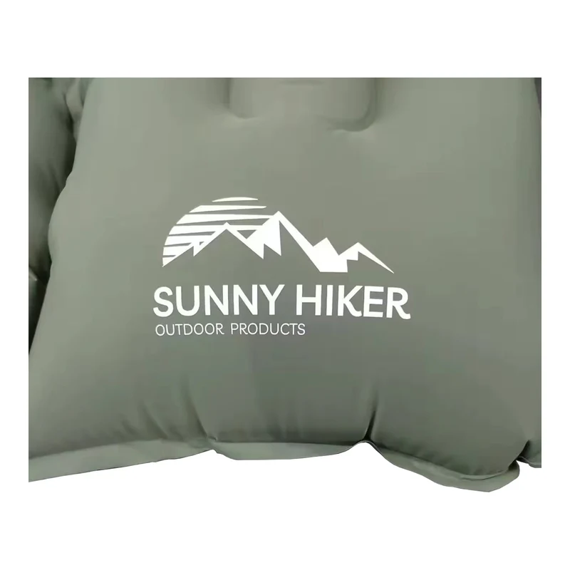 Sunny Hiker - Komfort Matten mit Fußpumpe // Förstergrün