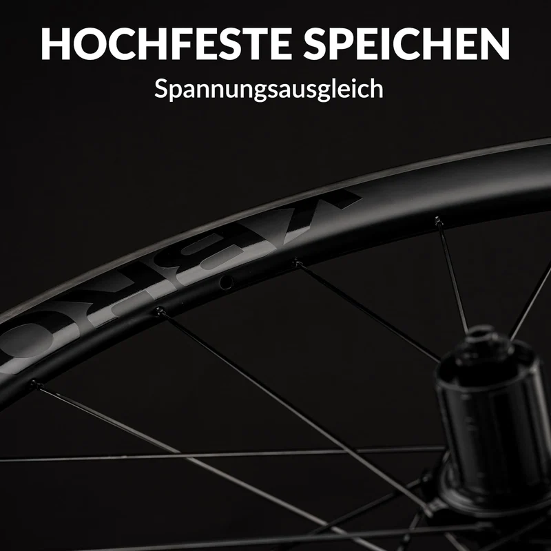 ROCKBROS 700C Carbon Laufradsatz 38mm Scheibenbremse Steckachse Laufrad Set für Rennrad