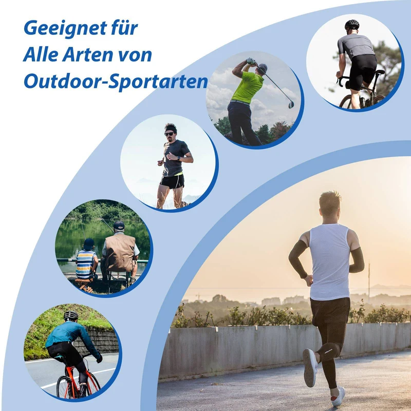 ROCKBROS Radsport Armlinge Winter Anti Rutschen Arm Sleeves