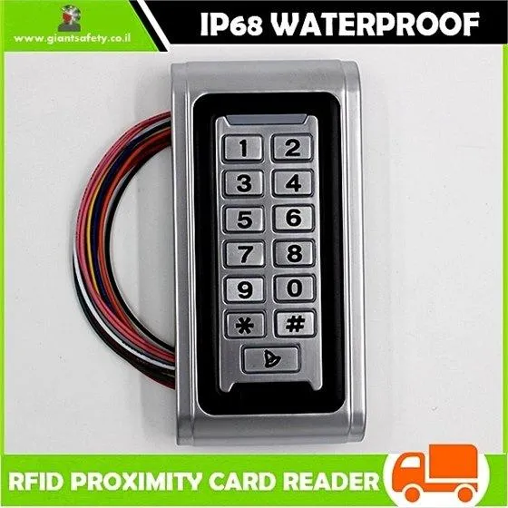 Metal Entry Control ruft Proximity & Code auf
