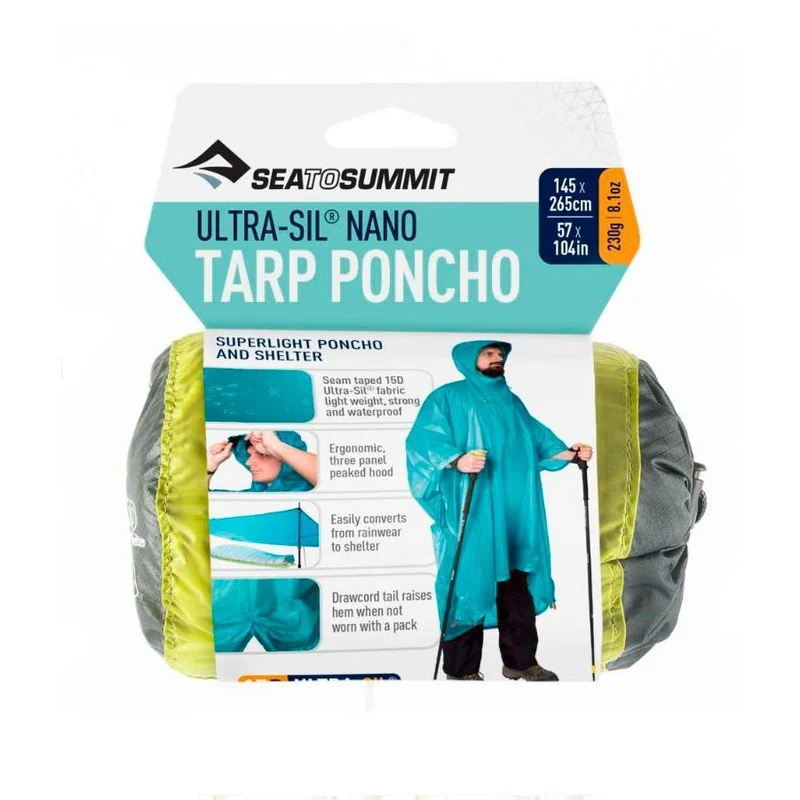 Sea To Summit - Ultra-Sil Nano Tarp Poncho // Blau