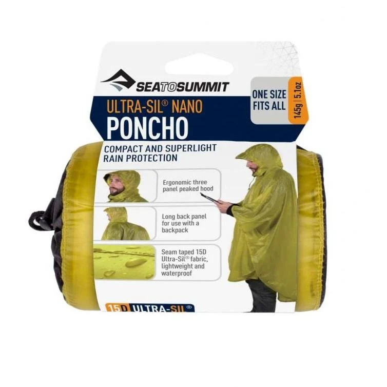 Sea to Summit - Ultra-Sil Nano Poncho // Limette / Grün